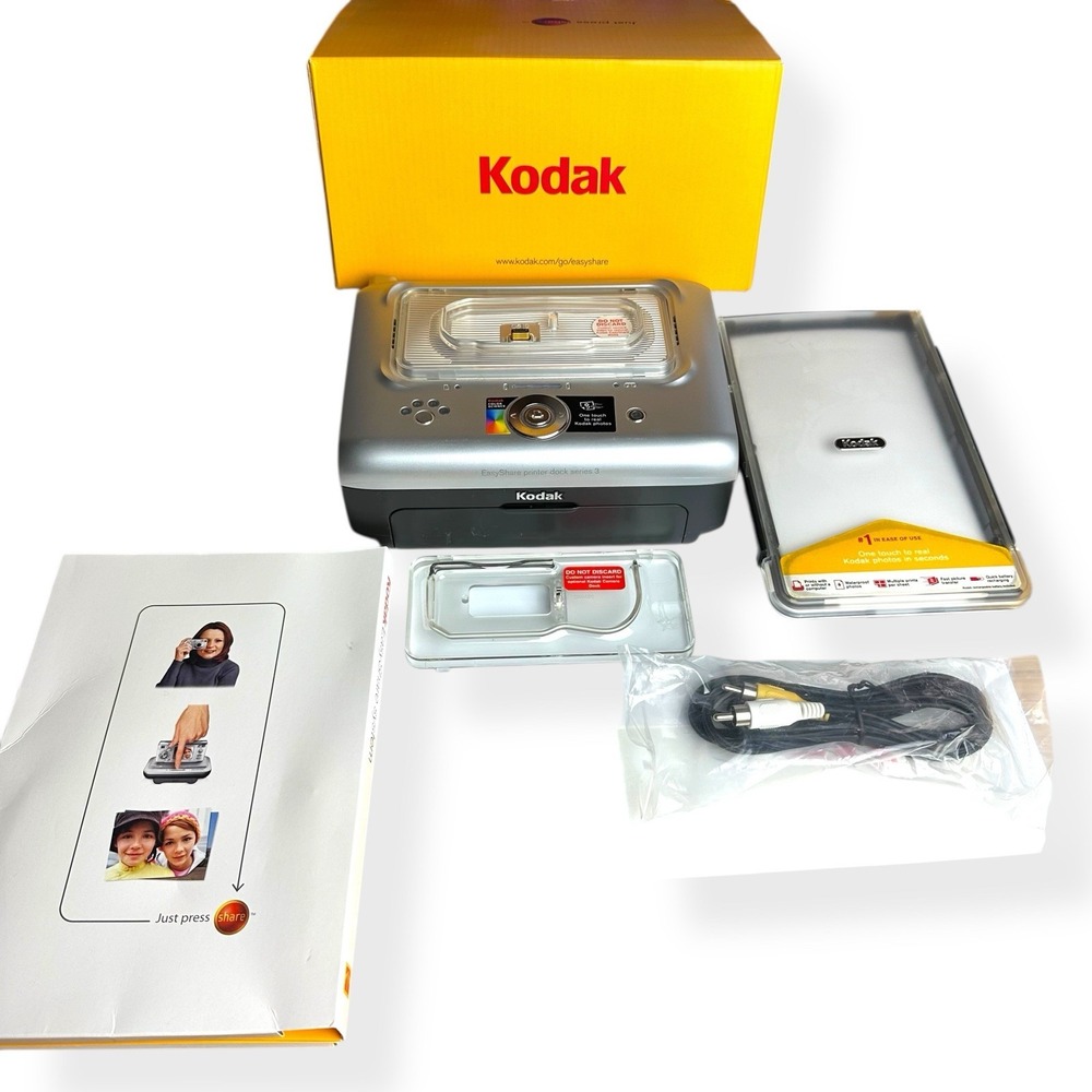 Kodak EasyShare Series 3 Digital Photo Thermal Printer Dock‎ & Tray - No Charger